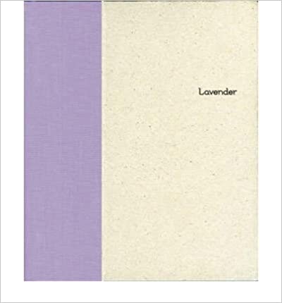 Lavender, ISBN: 3899550366, Faile Hardcover